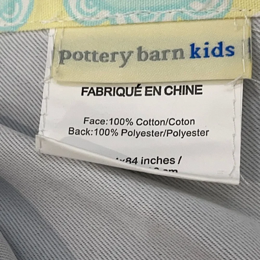 RARE Pottery Barn Kids Claudia Medallion Blackout Curtains / Drapes
